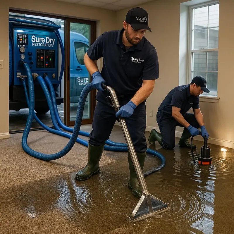 Water Extraction and Removal process in Flushing, MI